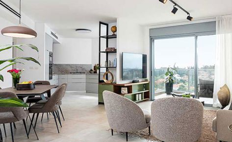 דירה במגדלים עם נוף לפרדסים